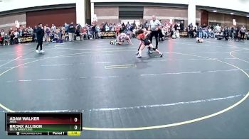 80 lbs Cons. Round 2 - Adam Walker, Ares vs Bronx Allison, Delta Wrestling