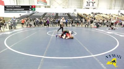 110 lbs Cons. Semi - Kolton Vanderhoof, Club Not Listed vs Nicholas Pinola, Barn Brothers