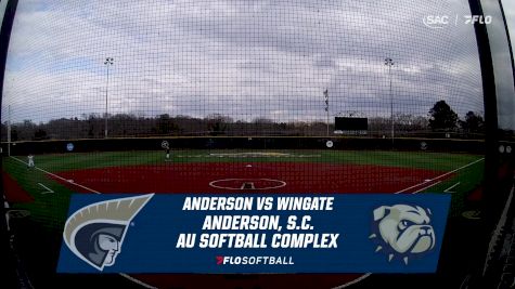 Replay: Wingate vs Anderson (SC) - DH | Mar 5 @ 1 PM