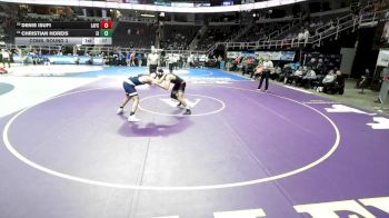 I-190 lbs Cons. Round 3 - Christian Horeis, East Islip vs Denis Isufi, Lafayette Campus