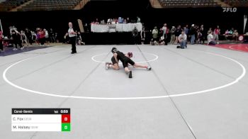 80-85 lbs Consolation - Chloe Fox, Georgia vs Monroe Halsey, Georgia