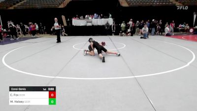 80-85 lbs Consolation - Chloe Fox, Georgia vs Monroe Halsey, Georgia