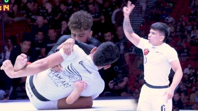 Pato Hits Z-Lock At ADCC With Proponent Junny Ocasio In His Corner
