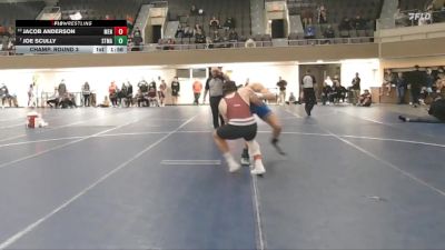 172 Championship Bracket Champ. Round 3 - Joe Scully, STMA vs Jacob Anderson, Menomonie