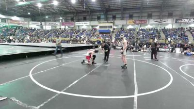 135 lbs Consi Of 16 #2 - Lane Collins, Mountain Valley vs Levi Evans, Del Norte