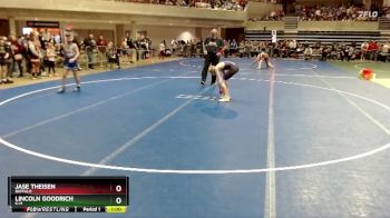 102 lbs Champ. Round 1 - Lincoln Goodrich, K-M vs Jase Theisen, Buffalo