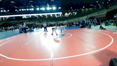 92 lbs Quarterfinal - Jaxson Hackett, Braves Wrestling Club vs Alexander Nassiff, Charlotte