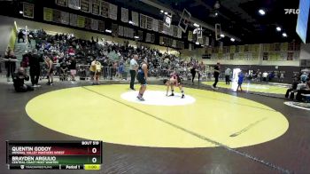 135 lbs Round 3 - Brayden Arguijo, Central Coast Most Wanted vs Quentin Godoy, Imperial Valley Panthers Wrest