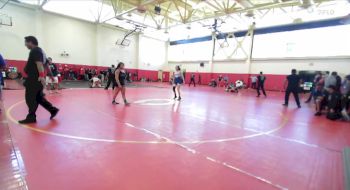 130 lbs Champ. Round 1 - Natalie Ibarra, JW North vs Rianna Bernal, Marina