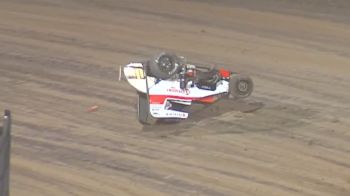 Cannon McIntosh Crashes Out Of The Lead At Eldora