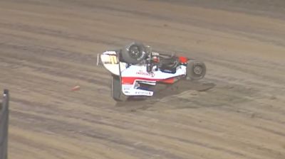 Cannon McIntosh Crashes Out Of The Lead At Eldora