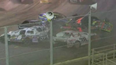 Sport Mod Rollover At Ocean Speedway Pettit Shootout