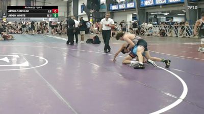 132 lbs Rr Rnd 1 - Apollo Bellini, Alien Spaceship vs Aiden White, NC United