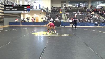 103 lbs Quarterfinal - Sienna Caruso, Lindenwood University vs Mia Zuniga, Colorado Mesa University
