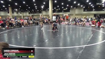 55 lbs Round 2 - Jace Norton, Predator Wrestling vs Aaron Corrigan, Buckhorn Youth Wrestling