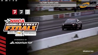 Chuck Watson Goes 7.61 in Factory Super Cars at NMCA World Street Finals