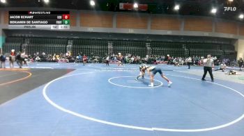 144 lbs Prelim - Benjamin De Santiago, Pahrump Valley vs Jacob Eckart, Kamehameha