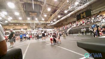 43 lbs Consi Of 8 #2 - Cru Camarillo, Shelton Wrestling Academy vs Dawson Wise, Tecumseh Youth Wrestling