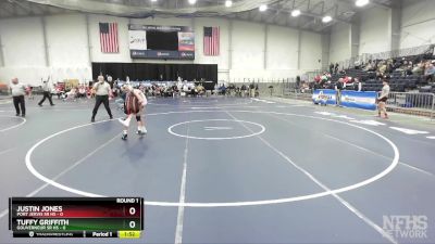 101 lbs Round 1 (3 Team) - Tuffy Griffith, Gouverneur Sr HS vs Justin Jones, Port Jervis Sr HS