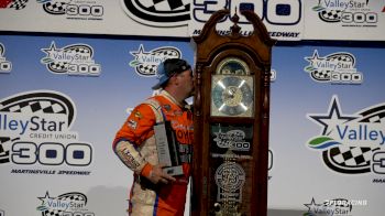 After 15 Years, Peyton Sellers Finally Wins A Martinsville Speedway Grandfather Clock