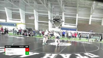 215 lbs Champ. Round 2 - Owen Cottle, Payson vs Tad Peart, Hurricane