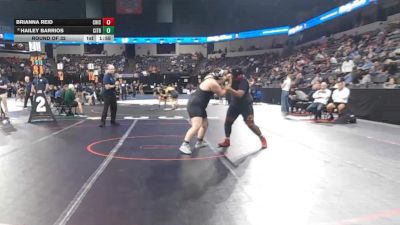235 lbs Round Of 32 - Brianna Reid, Chico (NS) vs Hailey Barrios, Citrus Valley (SS)
