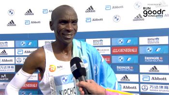 Eliud Kipchoge Speaks After Breaking His Own World Record