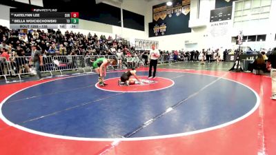 135 lbs Cons. Round 2 - Katelynn Lee, Corona vs Bella Wojciechowski, Thousand Oaks