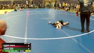 60 lbs Semifinal - Xander Wiblin, Waseca vs Zander Zima, Mahnomen-Waubun