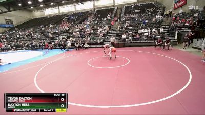 123 lbs Cons. Round 2 - Tevon Dalton, Mountain Ridge vs Daxton Hess, Weber