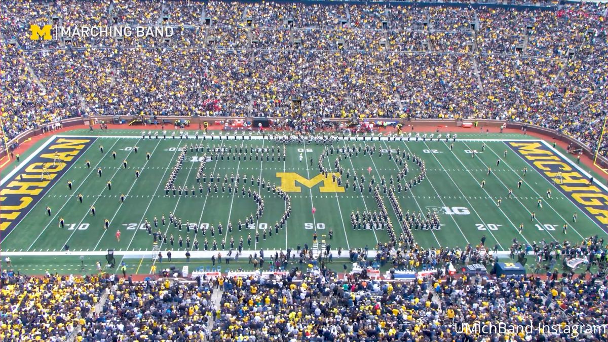U of Michigan Marching Band Pays Tribute to 50 Years of Female Inclusion