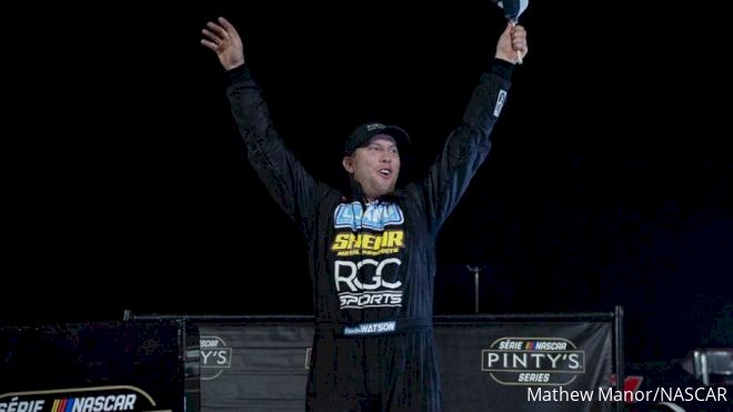 Brandon Watson Earns First NASCAR Pinty's Win in Season Finale at Delaware