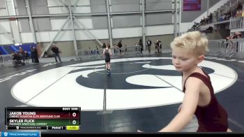 63 lbs Cons. Round 3 - Jakob Young, Cabinet Mountain Elite Wrestling Club vs Skyler Flick, Punisher Wrestling Company