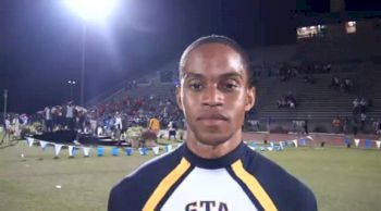 Arman Hall after winning 3 state titles with team title awards cutting in at 2012 FL 4A State Meet