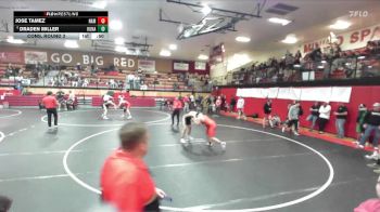 215 lbs Cons. Round 3 - Draden Miller, Kuna vs Jose Tamez, Nampa