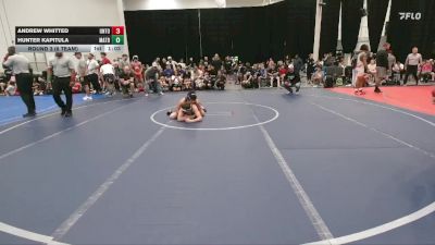115 lbs Round 3 (6 Team) - Hunter Kapitula, Mat Assassins Black vs Andrew Whitted, The Untouchables
