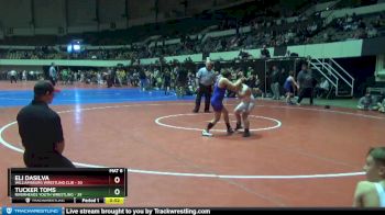 105 lbs Quarterfinal - Eli DaSilva, Williamsburg Wrestling Clib vs Tucker Toms, Riverheads Youth Wrestling