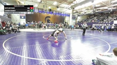 144 lbs Champ. Round 2 - Caden Ramey, Lake City vs Skylar Sias, Ronan