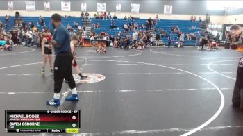 67 lbs Round 1 - Owen Osborne, C2X vs Michael Boggs, Spartan Wrestling Club