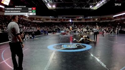 5A 107 lbs Cons. Round 1 - Graysen Nichols, Roswell vs Devin Delegarito, Farmington