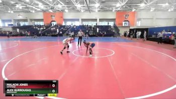 133 lbs Cons. Round 2 - Alex Burroughs, Brockport vs Malachi Jones, Keystone