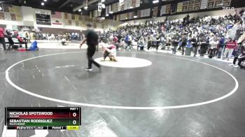 138 lbs Champ. Round 3 - Nicholas Spotswood, Folsom vs Sebastian Rodriguez, Palm Desert