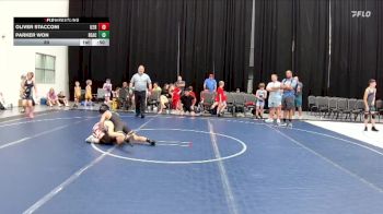 80 lbs Round 2 (6 Team) - Oliver Stacconi, U2 The Revolution vs Parker Won, Revival Aces