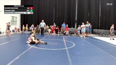 80 lbs Round 2 (6 Team) - Oliver Stacconi, U2 The Revolution vs Parker Won, Revival Aces