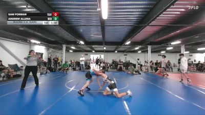 84 lbs Round 4 (6 Team) - Andrew Allena, Wrecking Crew Black vs Sam Forman, Team Catalyst