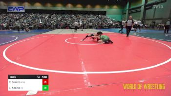 132 lbs Round Of 32 - Ricky Santos, Amador Sierra Wrestling vs Lonnie Adams, Nevada Elite