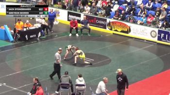 103 lbs Round Of 16 - Greyson Morris, Albert Gallatin vs Jack Stonebraker, West Allegheny
