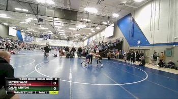 85 lbs Cons. Round 2 - Kutter Wade, Wasatch Wrestling Club vs Calan Ashton, Syracuse