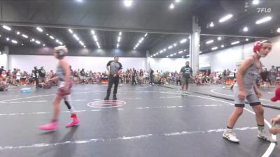 76 lbs Round 3 (8 Team) - Asher Watson, Backyard Brawlers Red vs Asic Gallegos, Top Rank