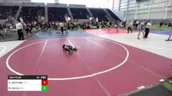49 lbs Semifinal - Ellis Jennings, Misfits vs Bronx Harris, Ironmen